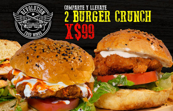 Promo 2 Burger Crunch