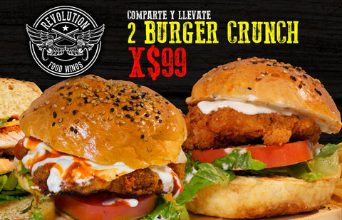 Promo 2 Burger Crunch